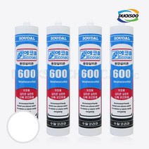 K_수달 에코씰 외장용 신축 조인트용 실란트 600 투명 _25개 BOX, 단품
