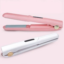 아이니 무선고데기 휴대용 미니고데기, 핑크