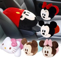 디즈니 미키마우스 헬로키티 캐릭터 콘솔쿠션 7종 팔걸이쿠션, 7번 미키 썸썸 롱베게