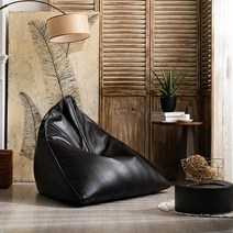 1인용 빈백 소파 일본 성인 북유럽 스타일 편안한 침실 싱글 릴렉스 실내 장식 세트, Style10  Footstool