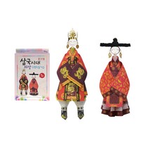 세계전통의상 삼국시대의상 종이접기 인형만들기 세트, 삼국시대의상인형만들기1고구려