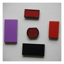 친절한쇼핑몰/ 샤이니 자동스탬프 전용 교체용 잉크패드(단색) 통, 찍히는 색깔/검정