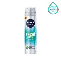 니베아 맨 프레시킥 쉐이빙 젤 200ml X 1, 니베아 프레시킥 쉐이빙젤