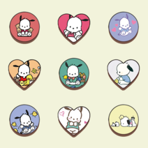 포차코 핸드폰 그립톡 스마트톡 동그라미 귀여운 캐릭터 주문제작 휴대폰 거치대