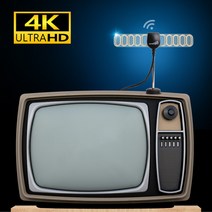 UHD TV안테나 미니빔테나 캠핑지상파 tv실내안테나, EX409 미니빔테나 일반형2.5M