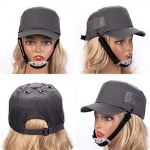 여름 안전모 경량 패션안전모 매쉬 통풍 작업장모자, 로얄 블루 야구 범퍼 캡, 1개