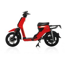 배달용 출퇴근용 전기스쿠터 혼다 전동커브 H2, 레드