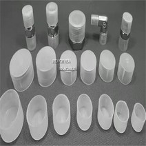 10pcs 원형 파이프 외부 보호 캡 미끄럼 방지 투명 PE 플라스틱 튜브 엔드 커버 플랜지 조인트 케이스, [01] M6