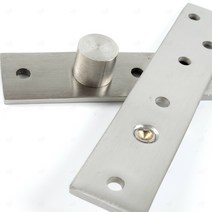 360도 스텐 경첩 1P 문 판넬 편심 힌지 도어 축 찬장 문 매립 날래 회전, C_150x30mm