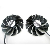 T129215SU 88mm 기가 바이트 GTX1050 Ti RX 팬 PLD09210S12HH G1 그래픽 카드 냉각, 한개옵션0