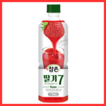 참존식품 딸기7베이스 835ml, 12개