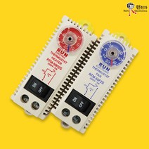 런전자 미니 기계식 자동 온도조절기 히터전용 RTM-50H2S 휀전용 RTM-50F2S, RTM-50F2S(휀전용), 1개