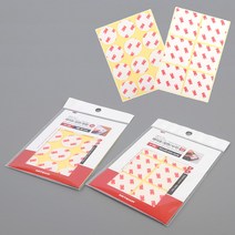 규즈몰 조각 양면 테이프 그립톡 블랙박스 접착 원형 사각, 사각 22x17mm