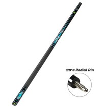 CRICAL 큐 싱글 버트 유니록/총알 3/8*8 전체 큐가 아닌 방사형 핀 조인트, Radial 2