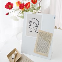 A4 A5 자석 스탠드 클립보드 카페 미용실 네일샵 가격표 메탈 스탠딩 메뉴판, A5사이즈 블랙(1444)