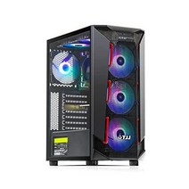 TJJ 스네이크 게이밍 PC 데스크탑 컴퓨터 - AMD Ryzen 5 5600G 3.9GHz(Beat i7-8700K) Radeon RX Vega 7 그래픽 16GB DDR4, AMD 라이젠 5 5600G RX Vega 7, 16GB DDR4 3200 512GB NVME SS