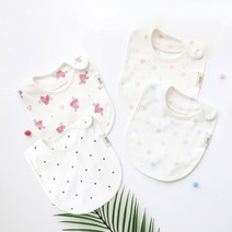 [맘스네이처] 오가닉 아기턱받이 이유식턱받이