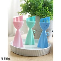 틈새 흠 세심한 청소 다용도 솔 화장실바닥청소솔 기름찌든때 스텐냄비탄거 부엌인테리어 주방기구 세척솔, 블루