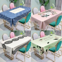 방수식탁보 2인 4인 6인 방수 테이블보 10종, 6~8인용, 10_시티 식탁보