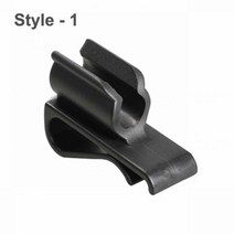 골프 클럽 가방 클립 퍼터 클램프 홀더 내구성 플라스틱 블랙 퍼팅 클립 남성 및 여성용 골퍼용 볼 마커, 01 style 1