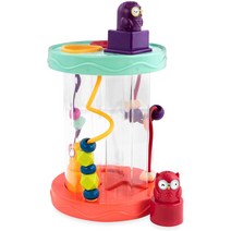 [브랜드B] 재미난 소리 모양맞추기 롤러코스터 올빼미 B. Toys Shape Sorter Sorting Toy with 3 Owls, 4p