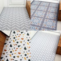 CLEAN UP 알테 패턴 코일 현관매트 베란다 발코니 현관용 업소용 바닥 아파트입구 롤 DIY, 1개, 10.알테-로만그레이