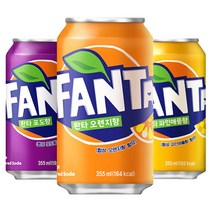 환타 오렌지/포도/파인애플 뚱캔 355ml x 24캔/할인가, 상세페이지 참조3, 포도 355ml x 24캔