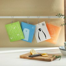 아이나 셀룰로오스 스웨덴 행주 8종, 1개, 살몬워터멜론