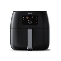 필립스 프리미엄 에어프라이어 XXL 지방 제거 기술 1.4kg(3파운드)/7쿼트 블랙 HD9650/96