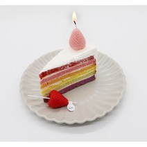 딸기초 딸기캔들 딸기 생일초 파티초 케이크초 당일발송, 핑크 딸기 초