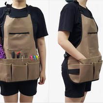 앞치마 캠핑용 공방용 목공용 업소 버클 수납가능