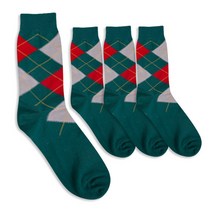 지지몰스 남성 더블아가일 장목 4족세트 비즈니스 양말 정장