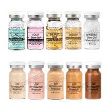 1+1 더마화이트 앰플 BB 크림 메소 스타터 쉐이드 브라이트닝 파운데이션 트러블 치유 파운데이션 MTS 마이크로니들 트리트먼트 8ml, 06. bb cream 1