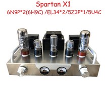 진공관 앰프 스피커 lyele 오디오 el34 증폭기 diy 키트 hifi 오디오 증폭기 class a high power 6.5w2 vu meter bluetooth 5.0, 아니 bt 완료, 220v