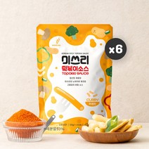 미쓰리 떡볶이소스 카레맛 50gx6개, 50g, 6개