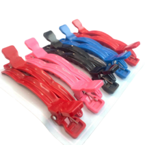 국산 컷트핀 악어핀셋 집게 핀 클립 미용 컷트용 국가고시용 헤어핀셋 10p