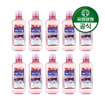 유한양행 [본사직영] 유한덴탈케어 메디가글 순한맛 구강청결제 750mL 복숭아향, 10개