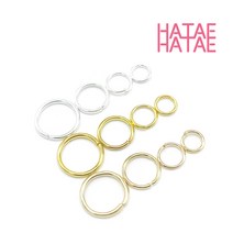 하태하태 메탈 오링 5g (외경 5mm 6mm 8mm 10mm) 벌크, 02.로즈골드-외경 8mm(약 43개)