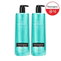 뉴트로지나 레인바스 리플레니싱 바디워시 퓨어 아쿠아 향, 6개, 473ml