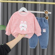몽실이 해피애니멀 맨투맨 상하복 봄 가을 여아 남아 외출복
