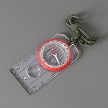 길잡이 다기능 나침반 10.7x5.4cm 눈금자나침반