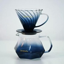 이브릭 커피 체즈베 터키식 Brewista 수제 그림자 유리 장인 토네이도 듀오 V 드리퍼 위에 컵 500M 400ml, 없음, 21.as picture 500ml