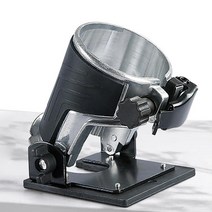 고정 트리머 기계 기본 목공 커터 전기 전원 액세서리 플 런지 슬롯 라우터베이스, 한개옵션0