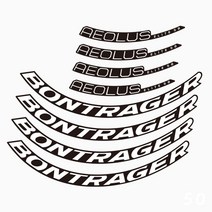 본트레거휠데칼 브롬톤필름 자전거 림 휠 스티커, 다른 색상에 대한 메시지를 남겨주세요