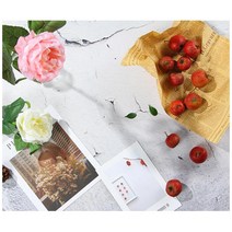 음식 화장품 쇼핑몰 제품 촬영 배경지 셀프사진관, B타입 오크/화이트