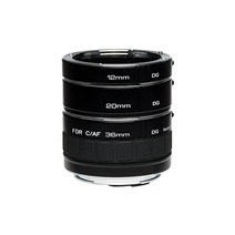 Kenko Auto Extension Tube Set DG 12mm 20mm and 36mm Tubes for Nikon AF Digital and Film Cameras -, 1