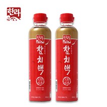 한라 참치액, 500ml, 2개