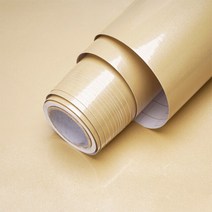 단색 자기 접착 비닐 벽지 거실 주방 캐비닛 가구 스티커 PVC 방수 대리석 연락처 용지, [03] 40cm x 5m, [08] Shiny Champagne