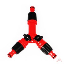 호스연결구 물호스 커넥터 니플 물호수 연결 Y자, 1개