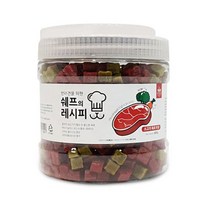 유산균들어간 강아지 트릿 대용량 강지큐브 강쥐훈련용간식 노견큐브 강냥이큐브, 1개, 황태육포 트릿